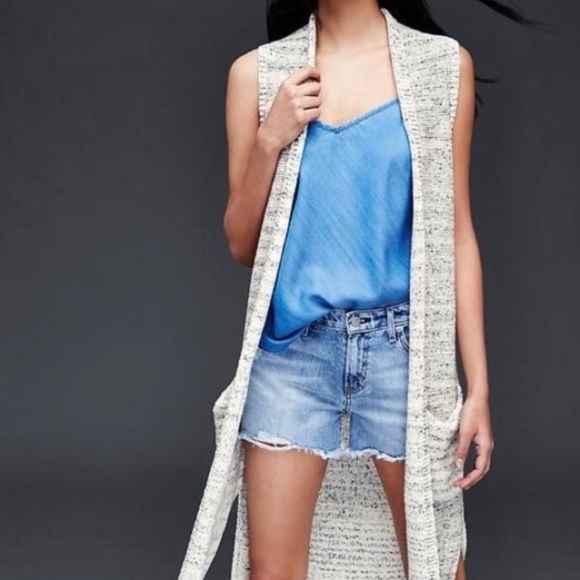Gap Duster Sweater Vest - Picture 1 of 4